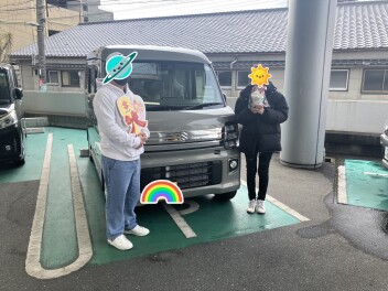 エブリィワゴン　ご納車させていただきました！